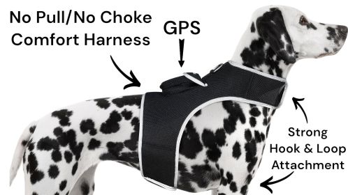 Minimize Pet Lost Cases w/ Pet Tracker Collar GPS Tracking Device for Pets Size:L